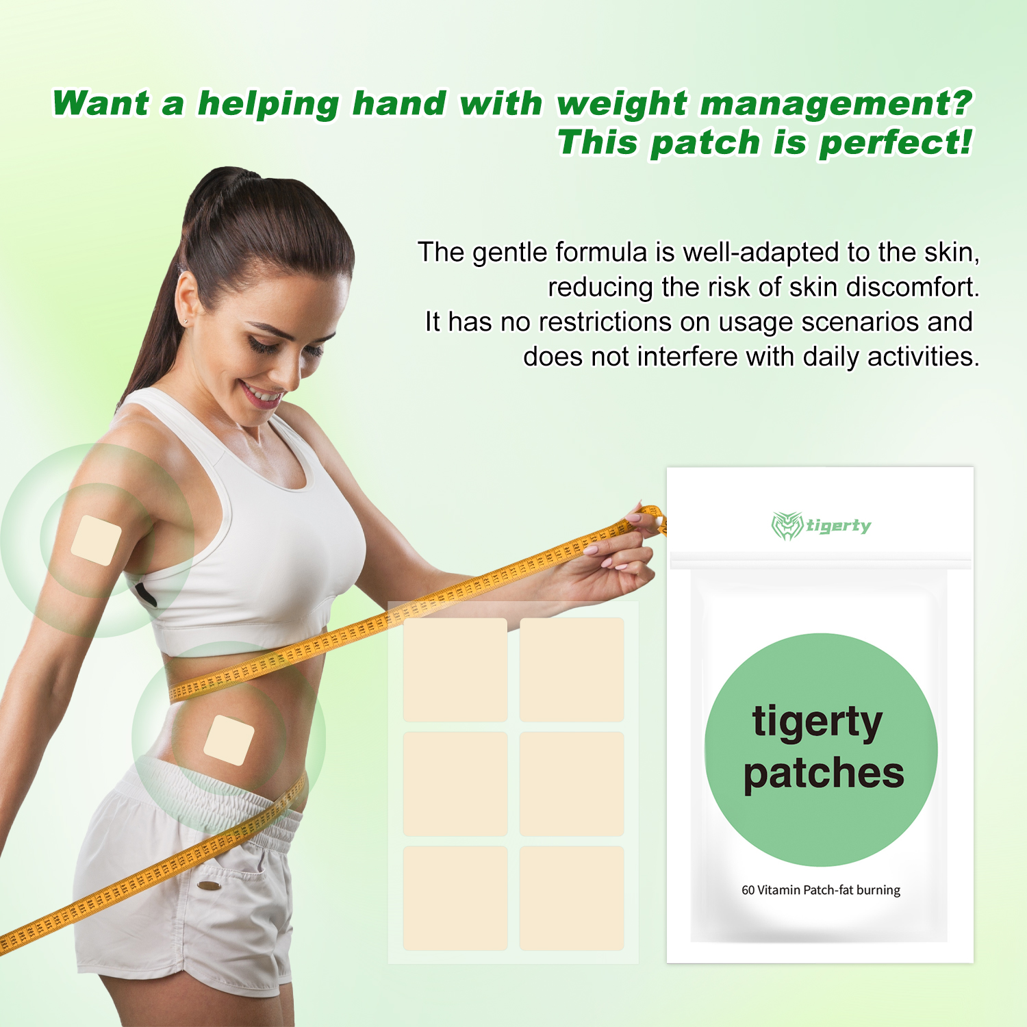 Green Tea Extract Fat - Vitamin Patch Weight Management, Natural Fat