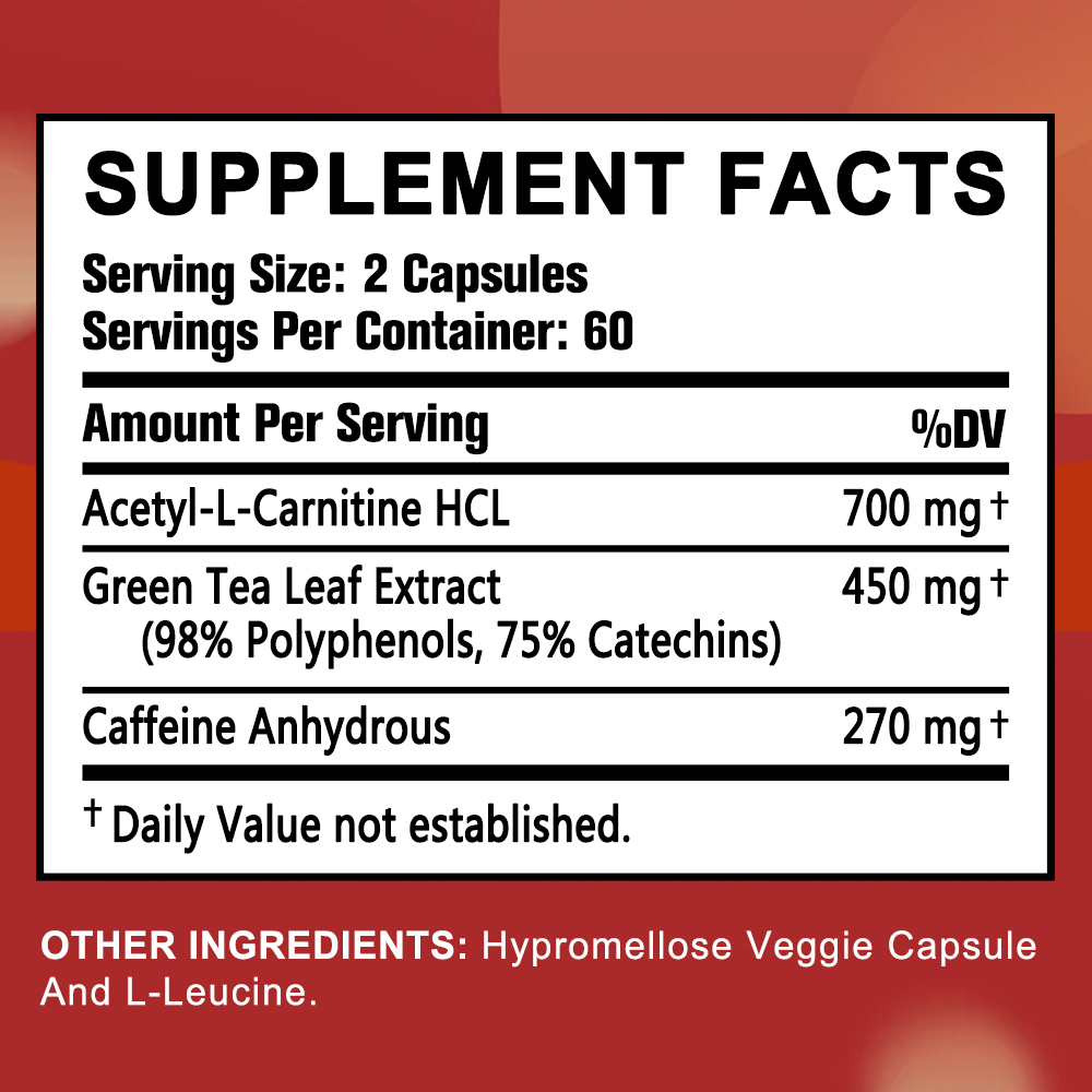Acetyl-l-carnitine, Green Tea  - Green Tea Extract Fat avaliação e preço