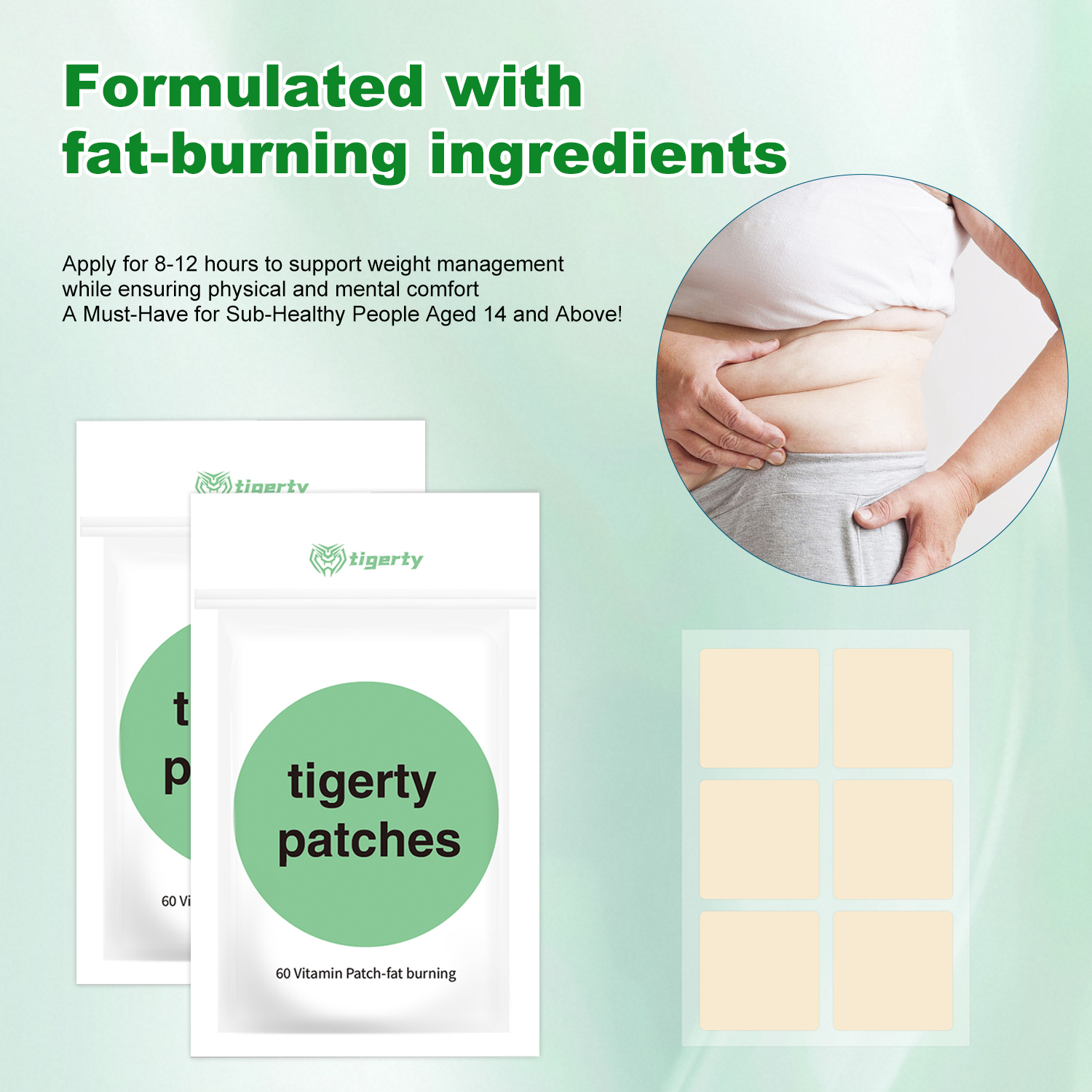 Vitamin Patch Weight Managemen - Green Tea Extract Fat avaliação e preço