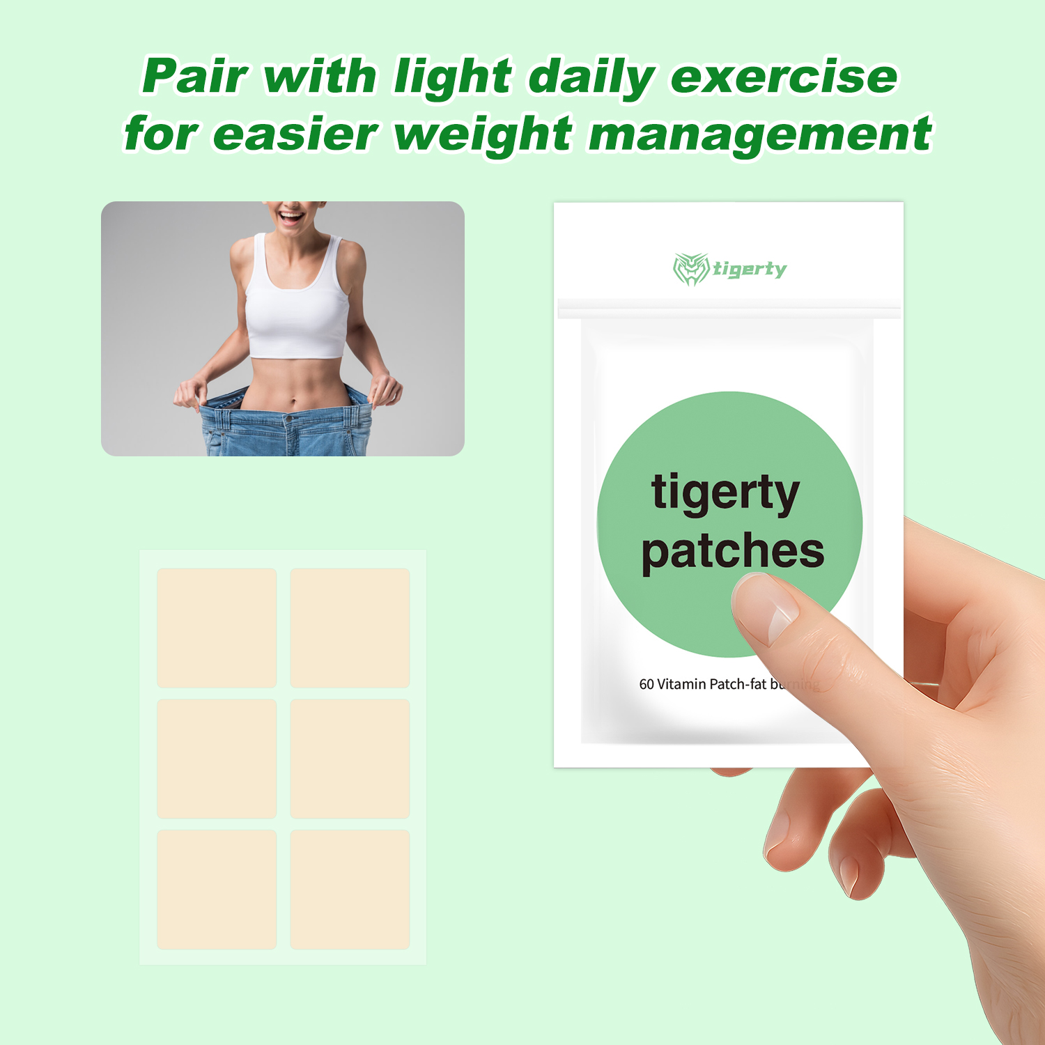 Vitamin Patch Weight Managemen - Green Tea Extract Fat avaliação e preço