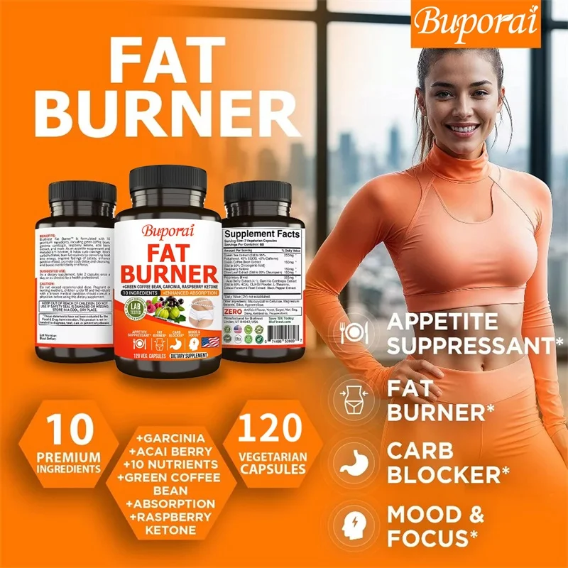Fat Burner Capsules - Promotes - Green Tea Extract Fat avaliação e preço